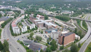 Ilmakuva Tourulasta.