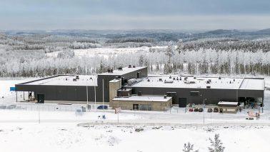 ilmakuva tuotantolaitoksesta
